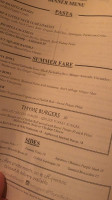 Thyme menu