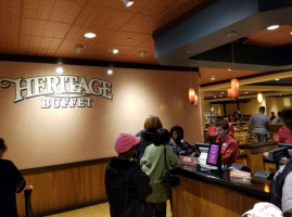 Heritage Buffet food