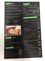 Natas Bowls menu