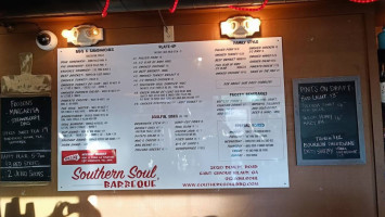 Southern Soul BBQ food