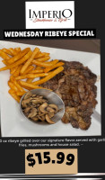 Imperio Steakhouse Grill food