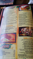 Senor Tequilas menu