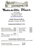 Yatesville Diner outside