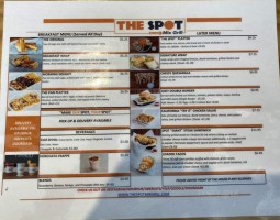 The Spot Mix Grill menu