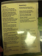 Cassidy's Cafe Llc menu