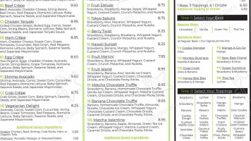 J-petal Poke' Waco menu