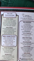 Quagliana's Bark Grill menu