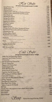 Frank’s Original Italian Pizza menu