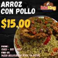 Inka King Peruvian Food food