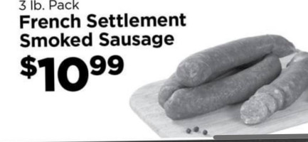French Settlement Sausage, Llc food