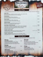 Mike Anderson's Seafood Restaurant & Oyster Bar menu