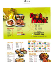 Crab And Hibachi House food