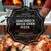 Giacomo's Brick Oven Pizza food