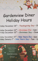 The Gardenview Diner outside