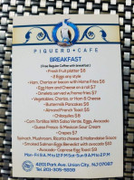 Angelo's Cafe Bar Restaurant menu