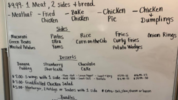 The Bess Group Llc Soulfood And Catering menu