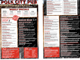 Polk City Pub food