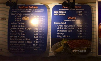 Ivar's Seafood menu