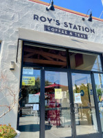 Roy's Station Coffee Tea outside