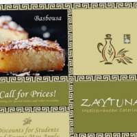 Zaytuna Mediterranean Catering food