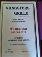 Gangster's Grill food