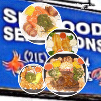 Seafood Sensations food