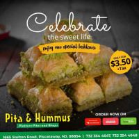 Pita And Hummus food