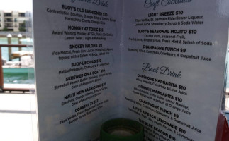 St Pete Bouys Waterfront And Grill menu