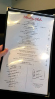 Blondie's Plate menu