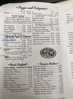 Toula's House Of Pizza menu