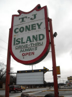 T & J Coney Island food