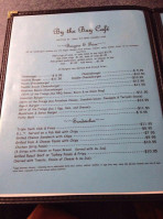 By The Bay Cafe menu