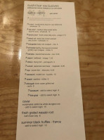 Sushiran menu