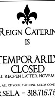 2reign Catering food