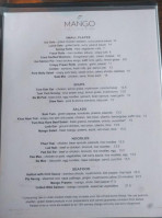 Mango Thai Cuisine menu