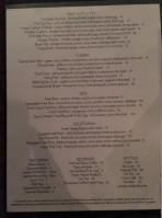 Mango Thai Cuisine & Bar menu