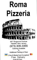 Roma Pizzeria food