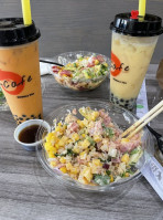 Poke Poke Sushi Bowl Bubble Tea food