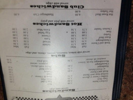 Don Pauls Coffee Shop menu
