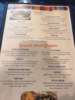 El Azul Grande #7 menu