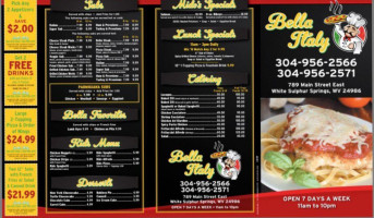 Bella Italy food