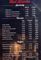 Cafe Louvre menu