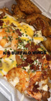 K's Buffalo Wings food