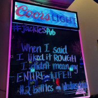 Jackie's Pub, Inc. food