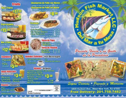 Hudson Fish menu
