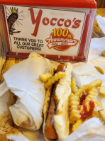 Yocco's Hot Dog King food