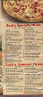 Fox's Pizza Den menu