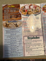 Chile Verde Mexican Grill menu