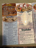 Chile Verde Mexican Grill menu