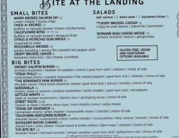 Bite At The Landing menu